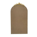 Arched Wall Mirror With Metal Frame, Wall Mirror For Living Room by HouseOfZazla