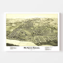 Vintage Map of McKee's Rocks, Pennsylvania 1901