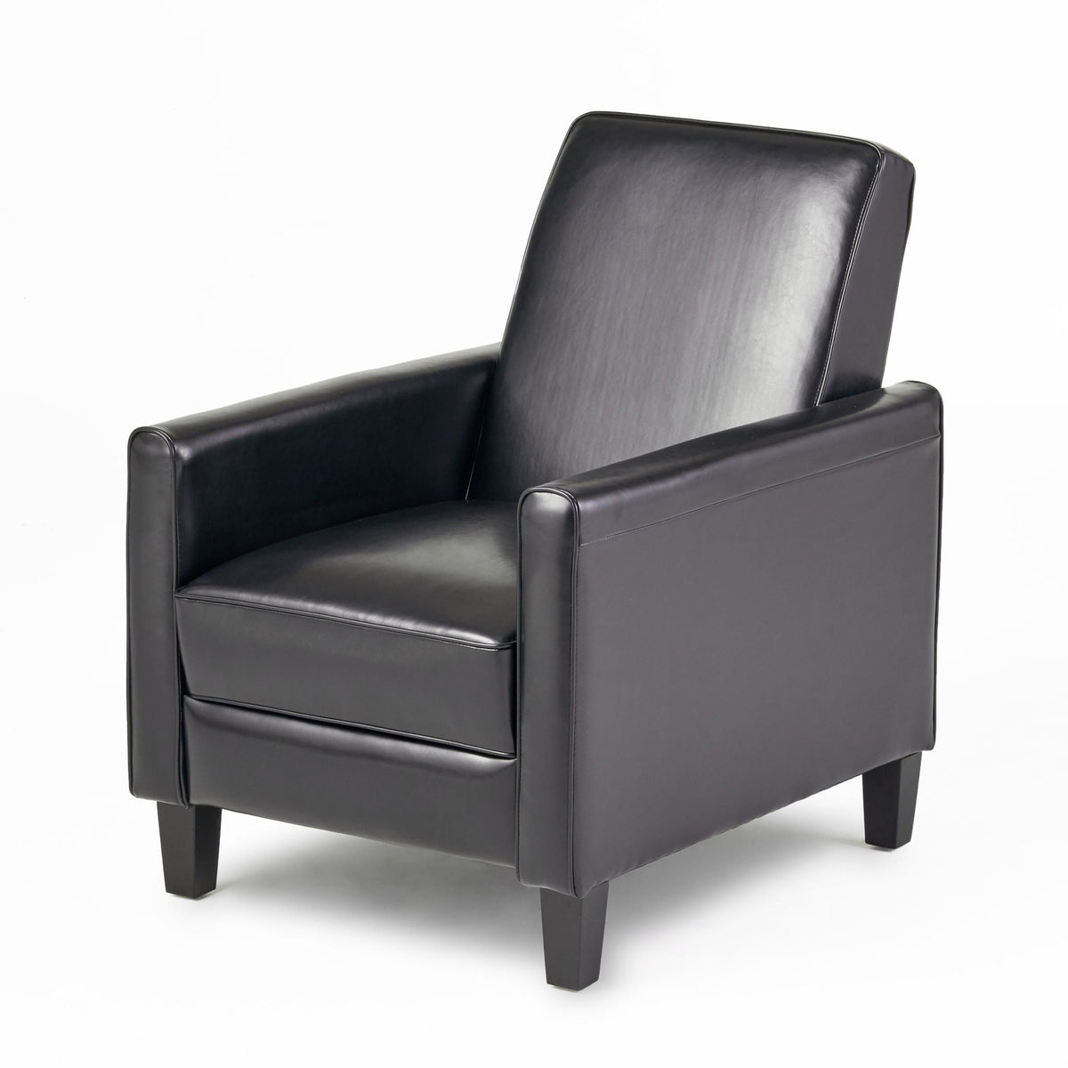 Upholstered Push Back Recliner Chair For Living Room, photo 20 of 40