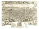 Vintage Map of Mechanicsburg, Pennsylvania 1903
