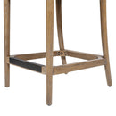 Leon - Arched Back & Upholstered Counter Stool (Set of 2) - Ivory White by Unique Piece Furniture