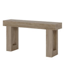 Console Table, Extra Long Narrow Sofa Table for Living Hallway by HouseOfZazla