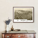 Vintage Map of Mount Pleasant, Pennsylvania 1900