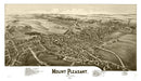 Vintage Map of Mount Pleasant, Pennsylvania 1900