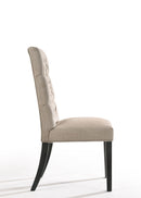 Morland - Vintage Side Chair (Set of 2) - Black / Tan by HouseOfZazla