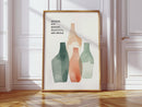 Broken Yet Beautiful Watercolor Vessels