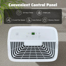 65 Pints Dehumidifier with 24H Timer and LED Display-White by LJGDeals