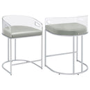 Counter Height Stools (Set of 2) - Gray by HouseOfZazla