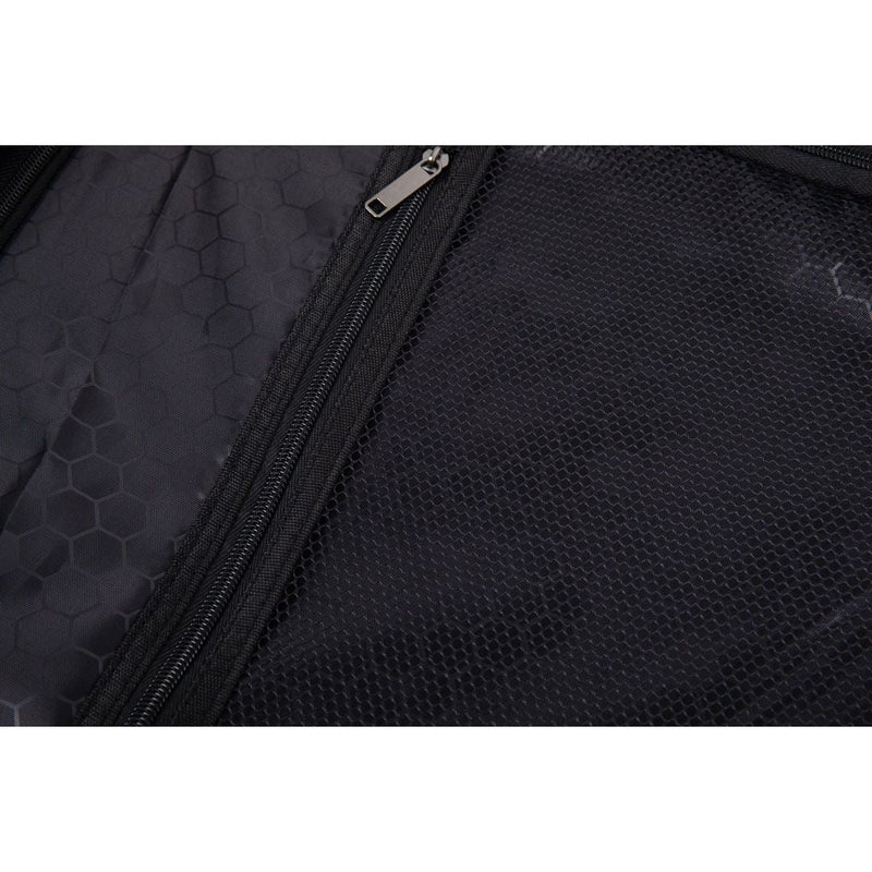 3 Piece Luggage Sets ABS Lightweight Suitcase with Two Hooks, Spinner Wheels, TSA Lock, (20/24/28) Black