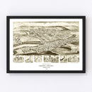 Vintage Map of Orbisonia, Pennsylvania 1906