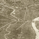 Vintage Map of Philadelphia, Pennsylvania 1926