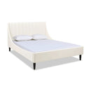 Aspen - Vertical Tufted Modern Headboard Platform Bed Set by Unique Piece Furniture