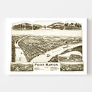Vintage Map of Point Marion, Pennsylvania 1902