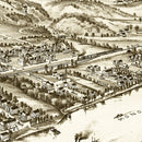 Vintage Map of Point Marion, Pennsylvania 1902
