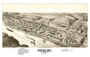 Vintage Map of Roscoe, Pennsylvania 1902