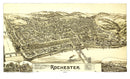 Vintage Map of Rochester, Pennsylvania 1900