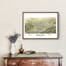 Vintage Map of South Fork, Pennsylvania 1900