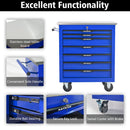 7 Drawers Multifunctional Tool Cart with Wheels