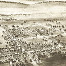 Vintage Map of Strasburg, Pennsylvania 1903