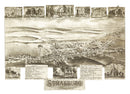 Vintage Map of Strasburg, Pennsylvania 1903
