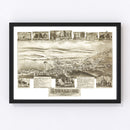 Vintage Map of Strasburg, Pennsylvania 1903