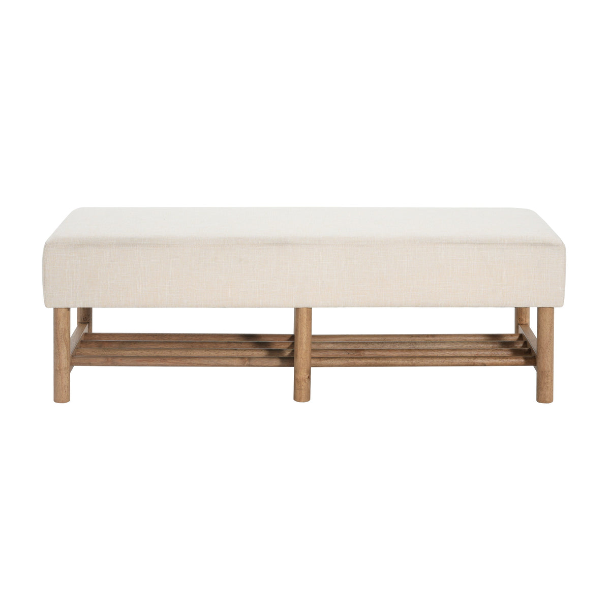 Rectangular Upholstered Storage Bench, photo 4 of 10