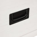 36" Farmhouse Pine Wood Console Table Entry Sofa Table with 4 Drawers & 1 Storage Shelf for Entryway Living Room Bedroom Hallway Kitchen (Antique White)