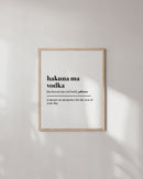 Hakuna ma vodka