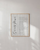Serenity prayer