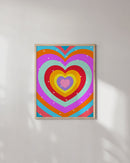 Glitter heart