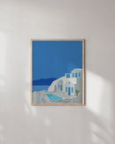 Blue santorini