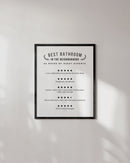 Bathroom ratings