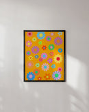 Colorful daisies