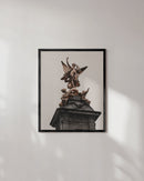 Gilded statue