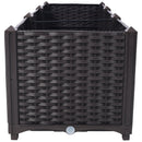 Deep Raised Garden Bed Plastic Planter Boxes