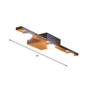 GobekUsa Modern Black/White Linear Vanity Light Fixture - 3 Lights - Metal Wall Lighting - Warm/White Light - Over Mirror