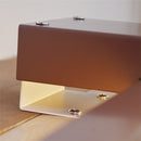 GobekUsa Modern Black/White Linear Vanity Light Fixture - 3 Lights - Metal Wall Lighting - Warm/White Light - Over Mirror