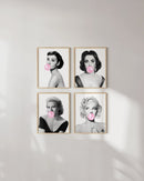 Icons bubblegum set