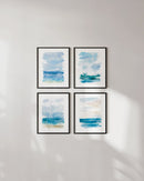 Watercolor seascape