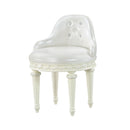 Dorothy - Vanity Chair With Swivel Chair Only - Ivory by HouseOfZazla