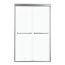 Modern Double Sliding Shower Enclosure, Tempered Glass by HouseOfZazla