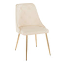 Giovanni - Contemporary Elegant Design Dining Chair (Set of 2) by HouseOfZazla