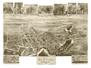 Vintage Map of Elkton, Maryland 1907