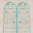 4 Pack Metal Garden Trellis 86.7'' x 19.7'' Rustproof Trellis for Climbing Plants by HouseOfZazla