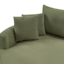 Oversized Double Chaise Lounge Sofa With USB Ports by HouseOfZazla
