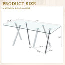 Dining Table With Transparent Surface by HouseOfZazla