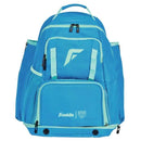 Franklin Sports USA SB Gameday Fastpitch Softball Backpack – Blue/Mint – Adult & Youth Equipment Bag by Peligro Sports