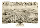 Vintage Map of Lonaconing, Maryland 1905