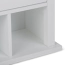 Avington - 2 Door Wall Cabinet With Cubbies - Pure White