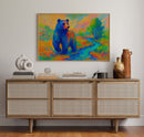 Chromatic Bear by the Riverbend